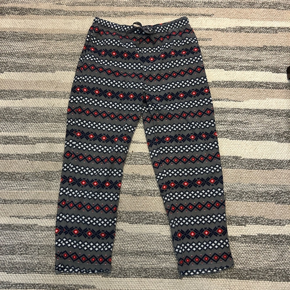 Men’s Pajama Sweatpants Medium Baggy Wide Leg Fit